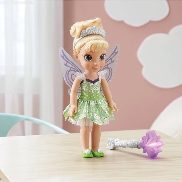 Disney Collection Rare Tinker Bell 16.5” Toddler Doll - BNIB, Peter Pan Princess - Picture 1 of 13